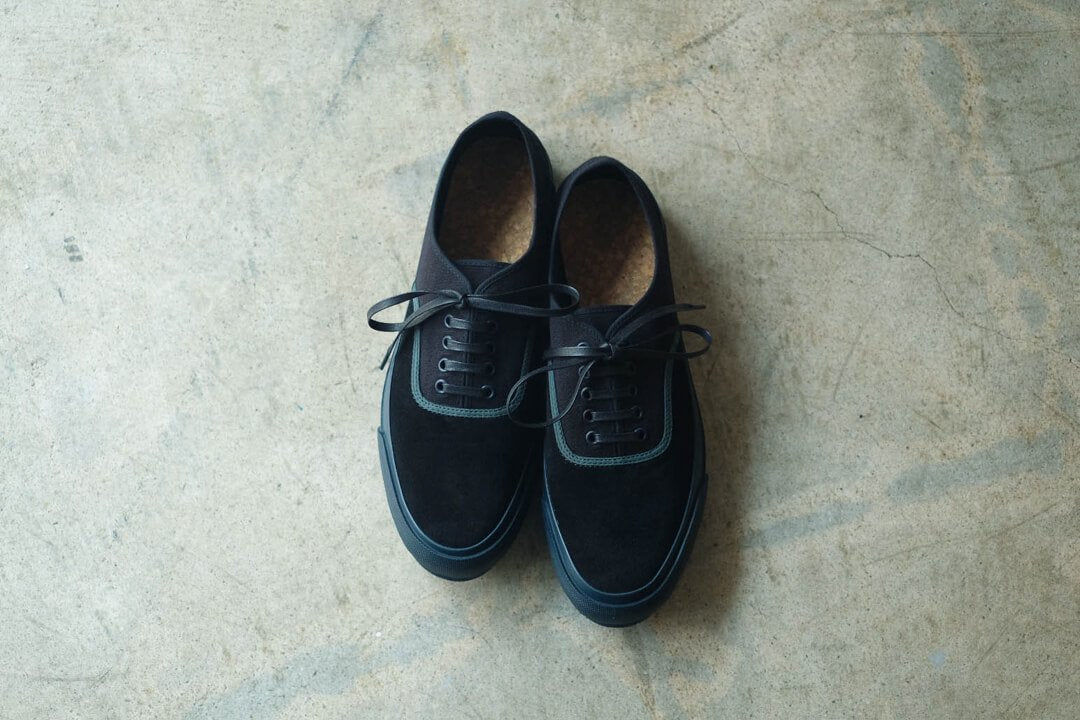 DOEK SHOE INDUSTRIES OXFORD - BLACK TEAL