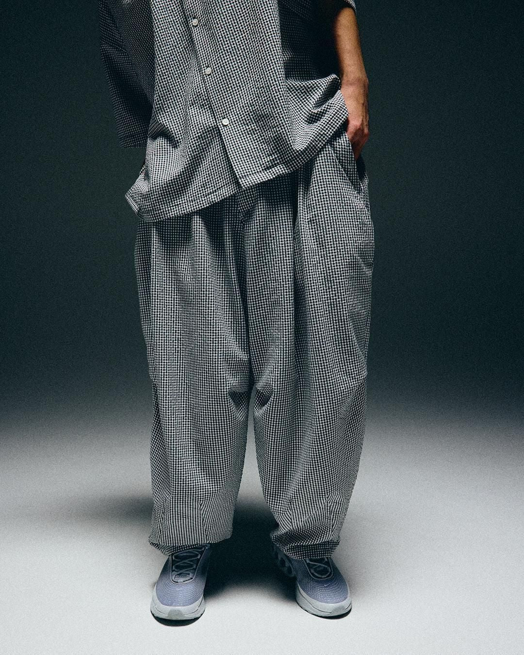 TIGHTBOOTH SEERSUCKER BALLOON PANTS