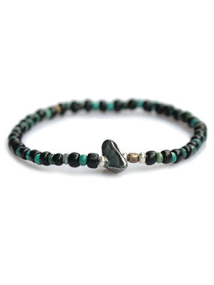 SunKu 39 Antiqeu Beads & Silver Beads Bracelet LTD-025