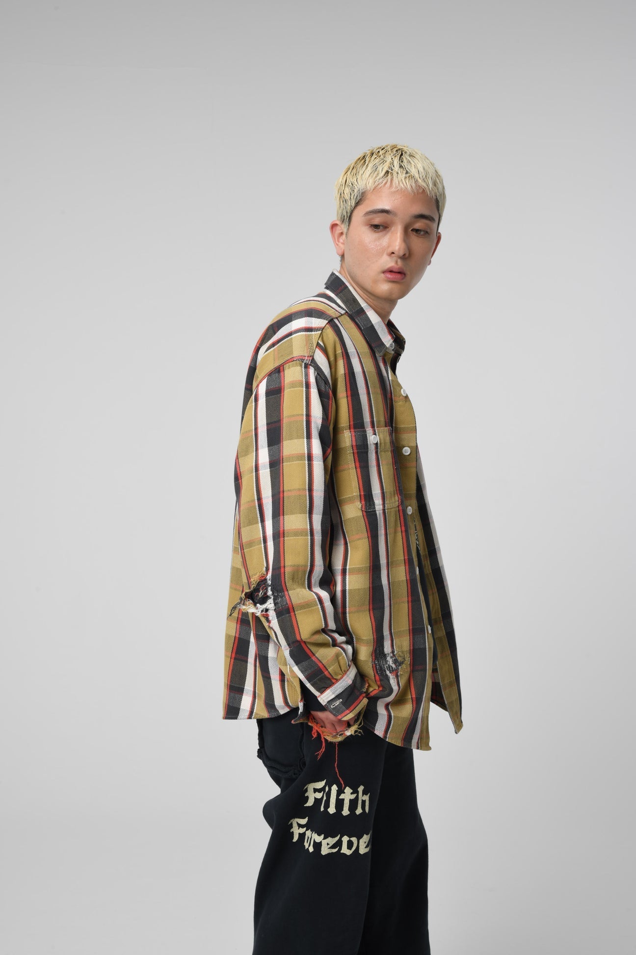 BOW WOW REPAIR AGEING FLANNEL SHIRTS