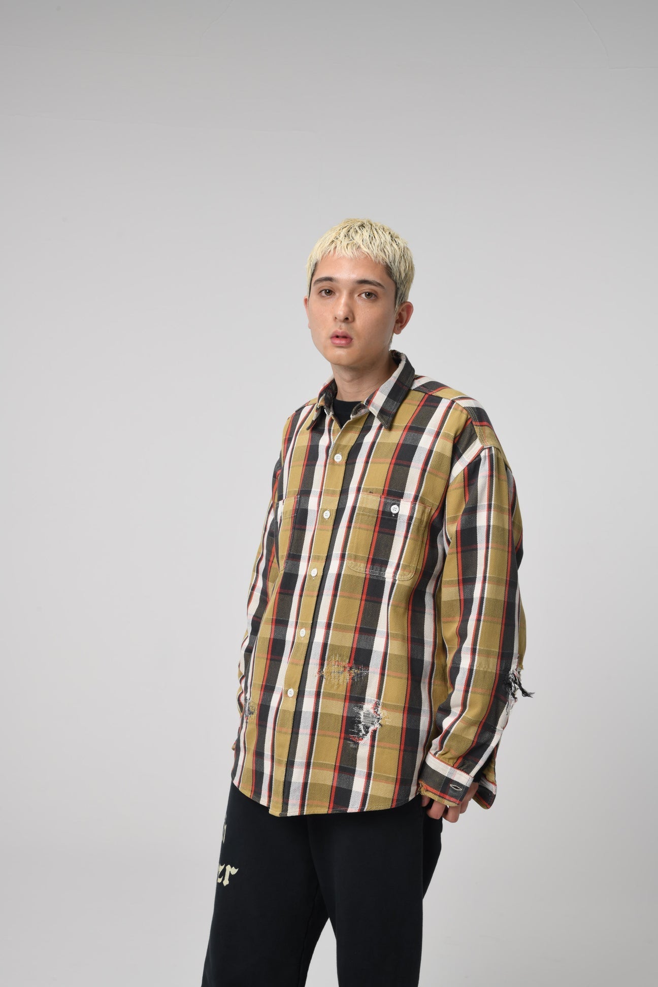 BOW WOW REPAIR AGEING FLANNEL SHIRTS