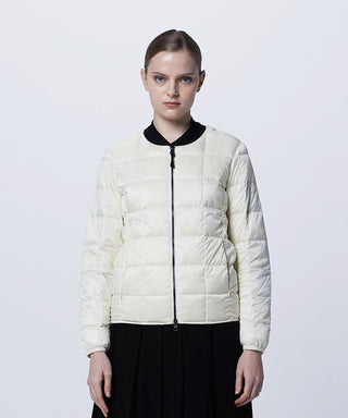 TAION CREW NECK W-ZIP DOWN JKT