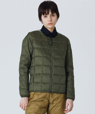 TAION CREW NECK W-ZIP DOWN JKT