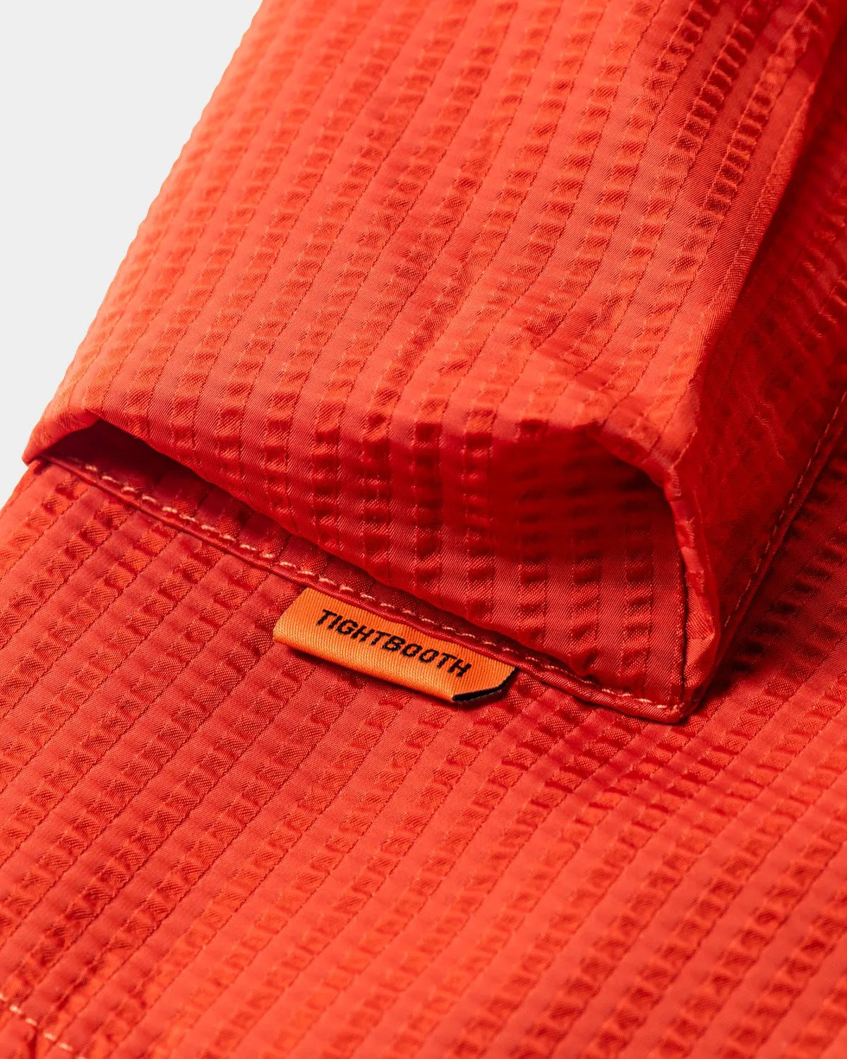 TIGHTBOOTH SEERSUCKER CROPPED CARGO PANTS