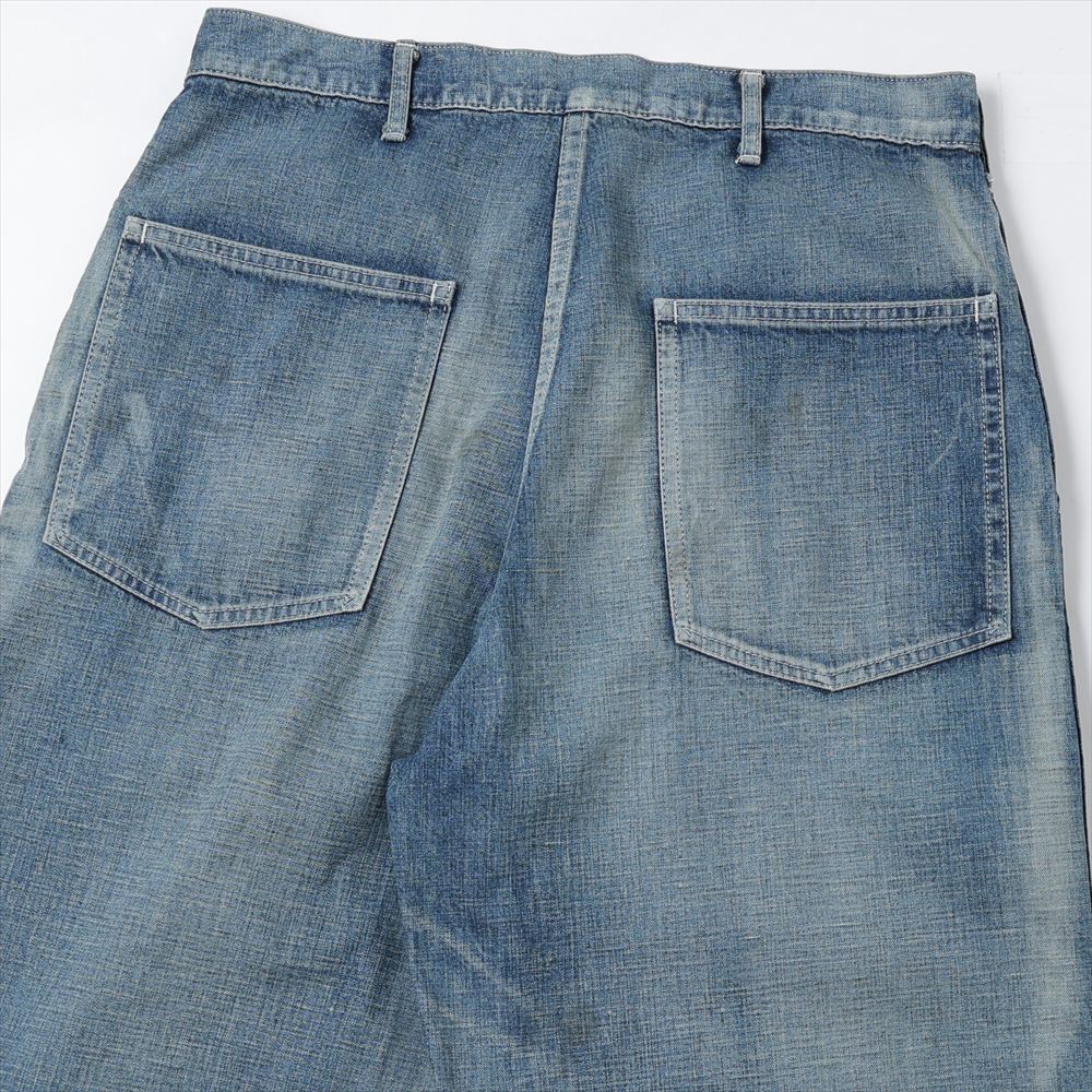 A.PRESSE US Army Dungaree Denim Trousers