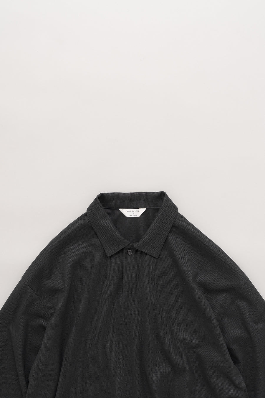 STILL BY HAND Long Sleeve Polo