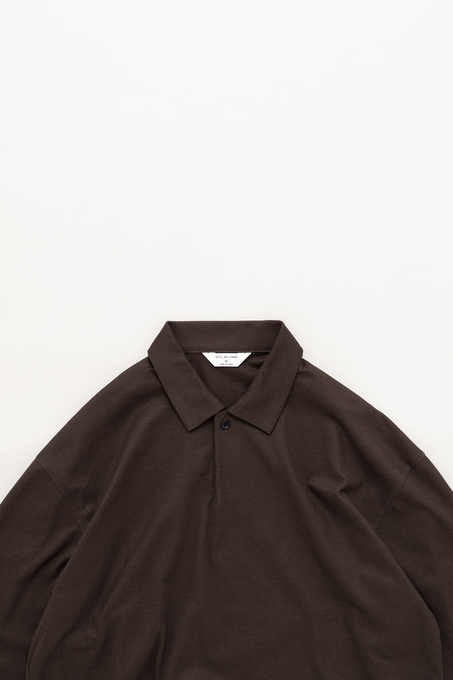 STILL BY HAND Long Sleeve Polo