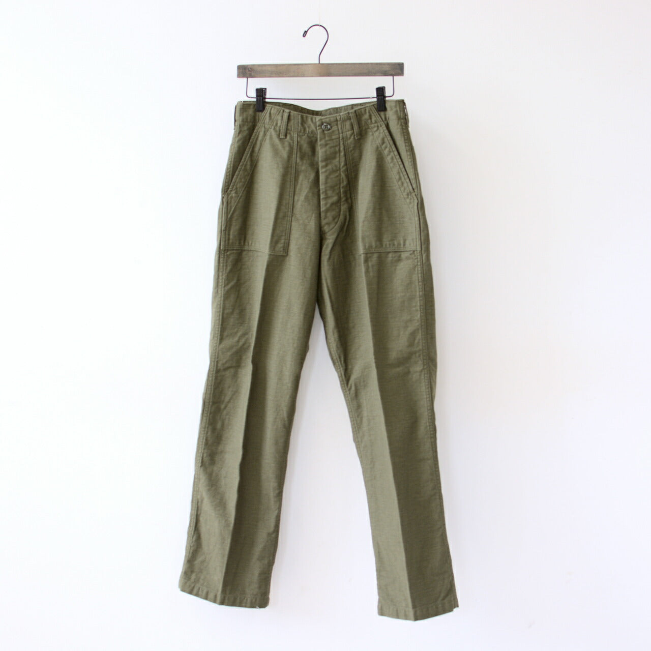 orSlow VINTAGE FIT FATIGUE PANTS Dark Olive
