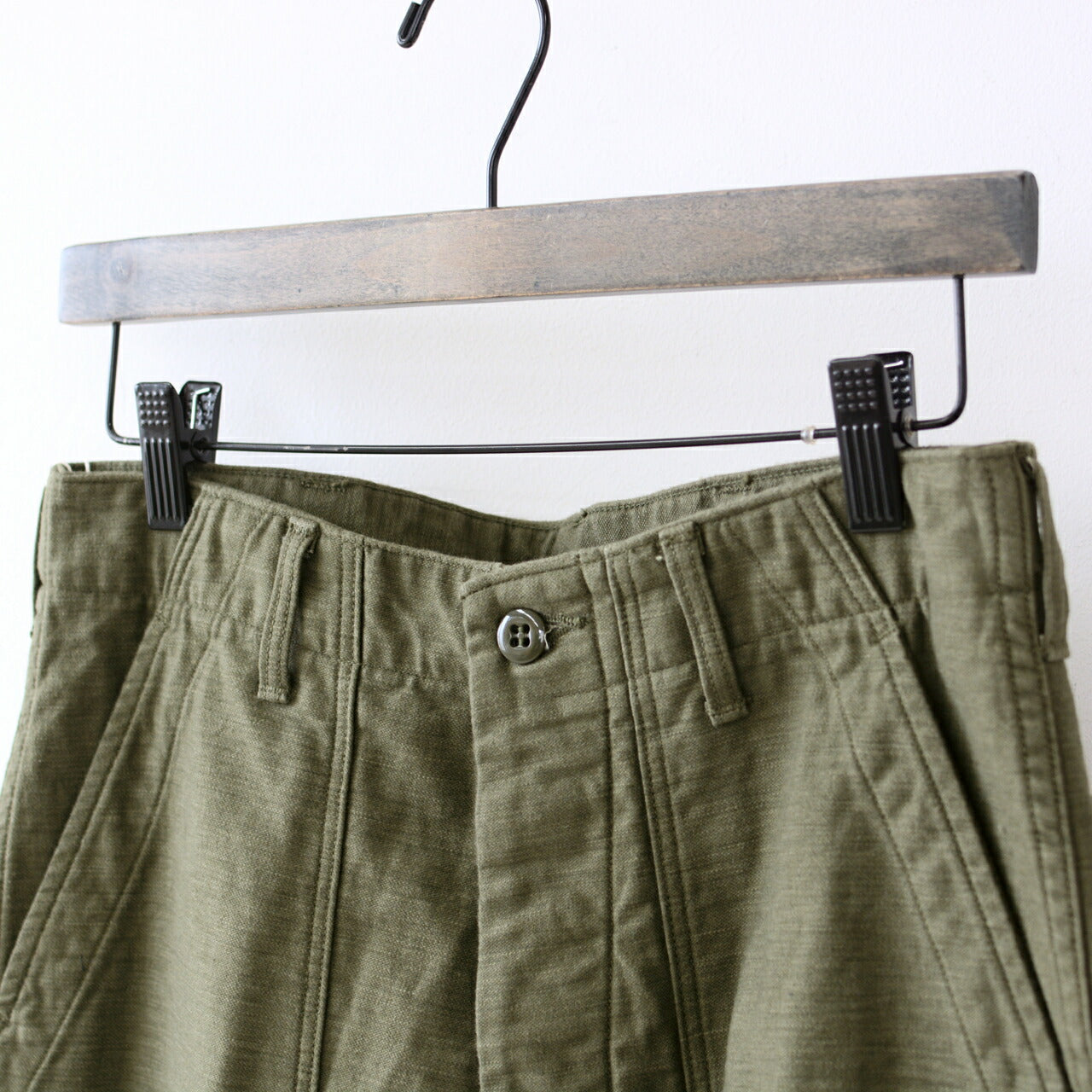orSlow VINTAGE FIT FATIGUE PANTS Dark Olive