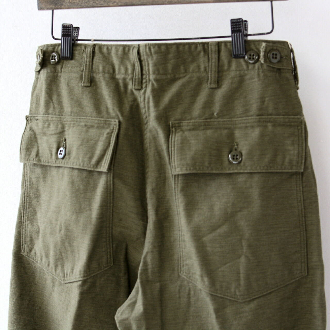 orSlow VINTAGE FIT FATIGUE PANTS Dark Olive