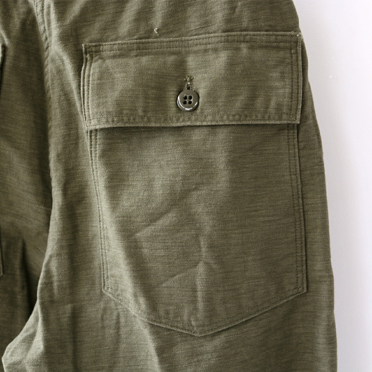 orSlow VINTAGE FIT FATIGUE PANTS Dark Olive