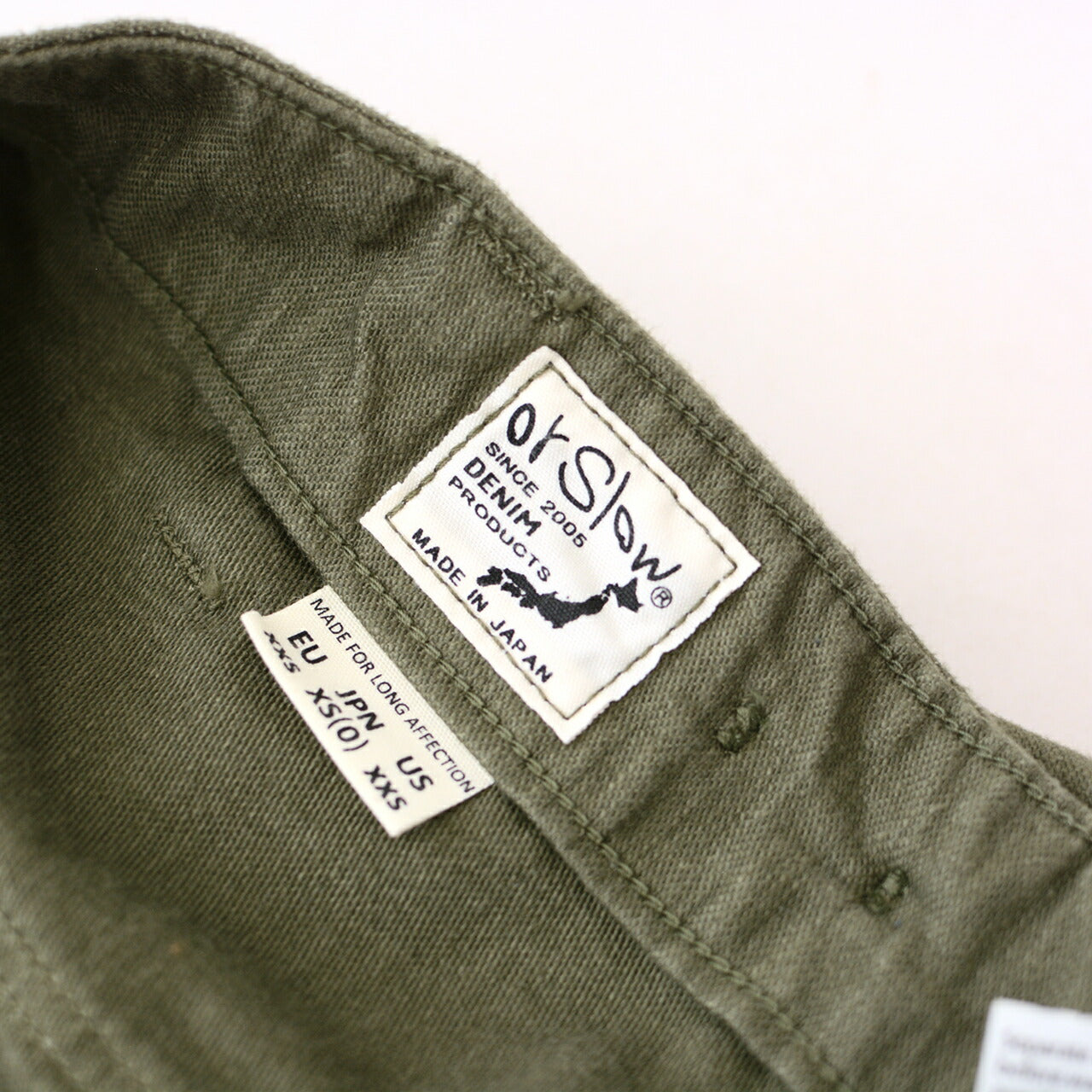 orSlow VINTAGE FIT FATIGUE PANTS Dark Olive