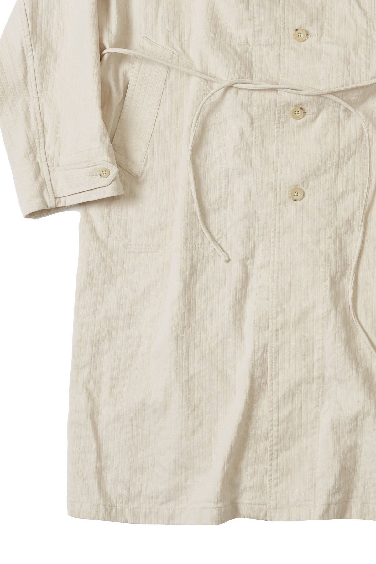 OLD JOE & CO. ROPED WAIST ATELIER COAT - 231OJ-JK10