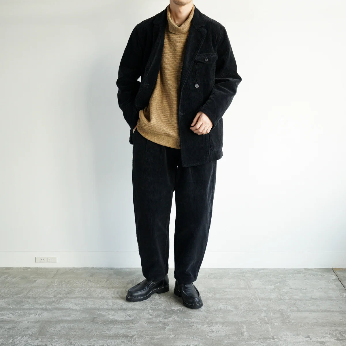 Porter Classic CORDUROY DOUBLE TAILORED JACKET