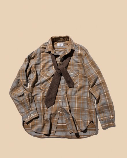 Unlikely Elbow Patch Flannel Work Shirts