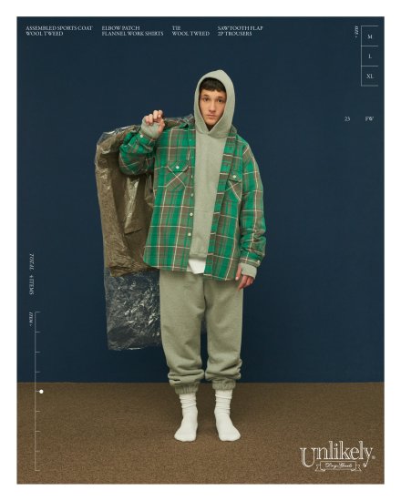 Unlikely Elbow Patch Flannel Work Shirts