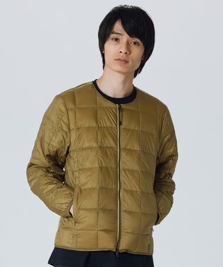 TAION CREW NECK W-ZIP DOWN JKT