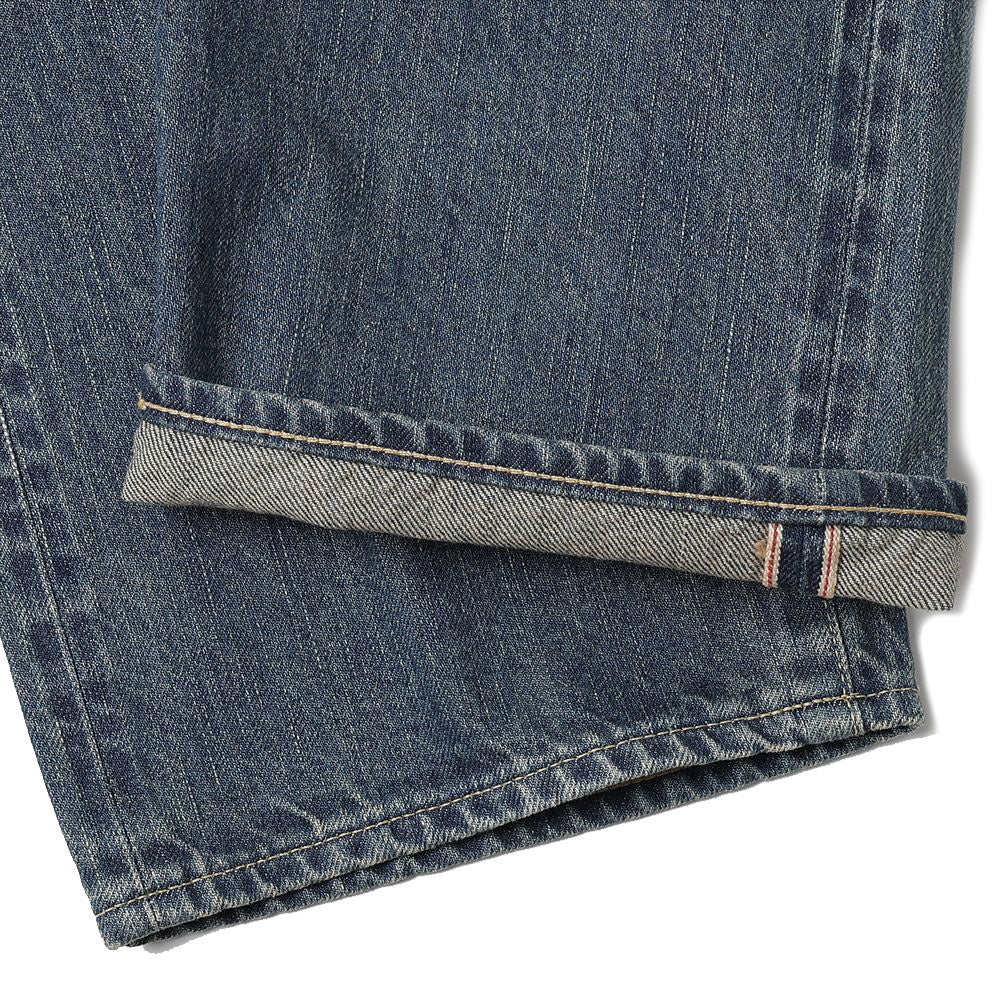 A.PRESSE Washed Denim Wide Pants