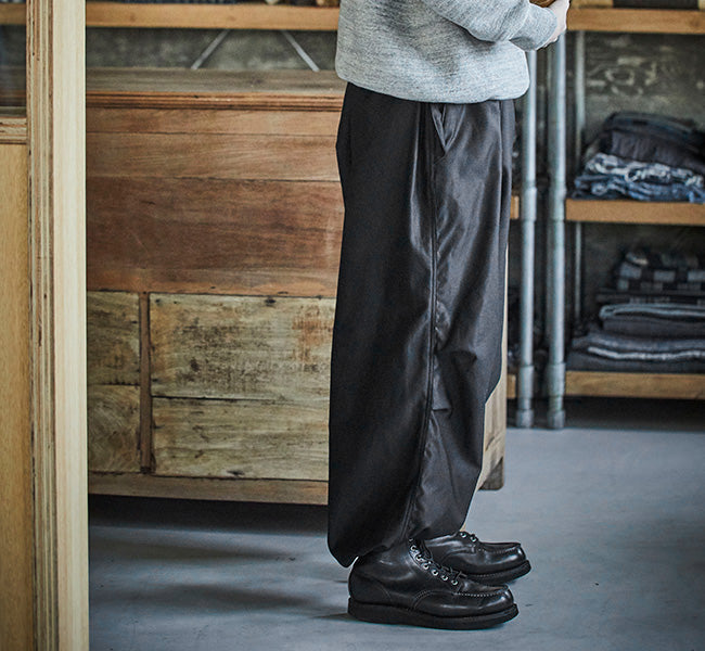 orSlow LOOSE FIT ARMY TROUSER (Black)