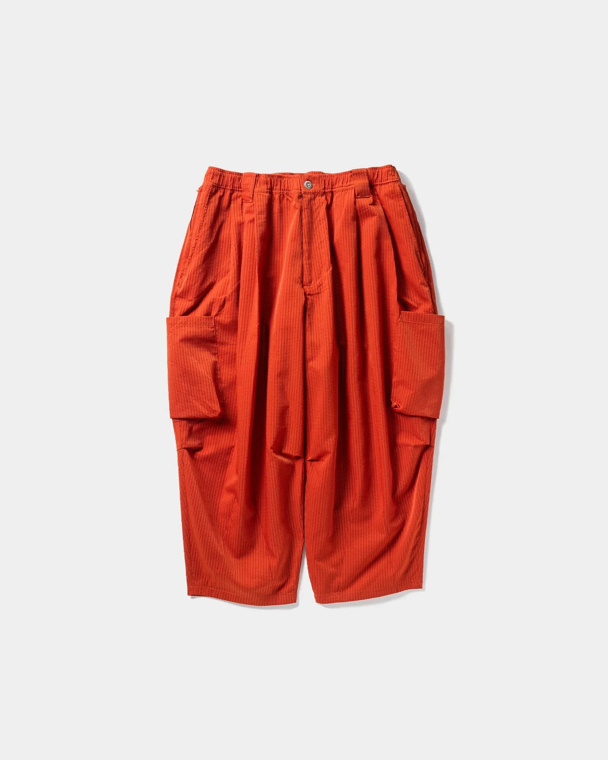 TIGHTBOOTH SEERSUCKER CROPPED CARGO PANTS