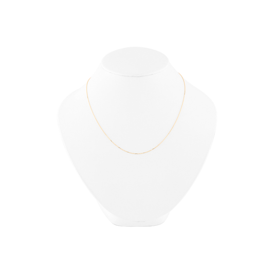 EYEFUNNY Narrow-S chain / 18KYG