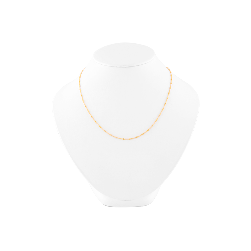 EYEFUNNY Narrow screw chain / 18KYG