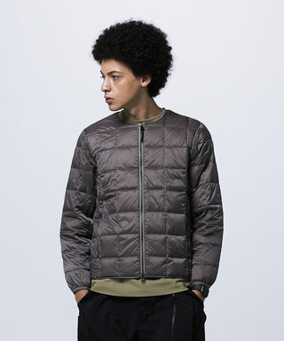 TAION CREW NECK W-ZIP DOWN JKT