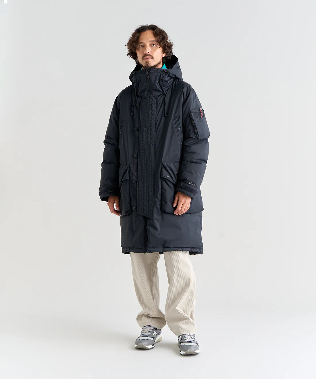 NANGA AURORA TEX DOWN FIELD HALF COAT