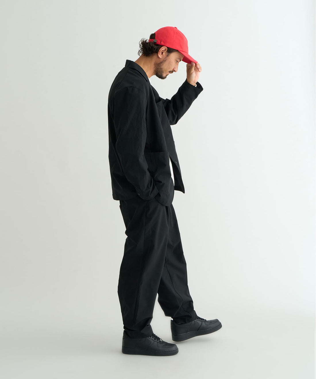 NANGA Dot Air COMFY TUCK TAPERED PANTS