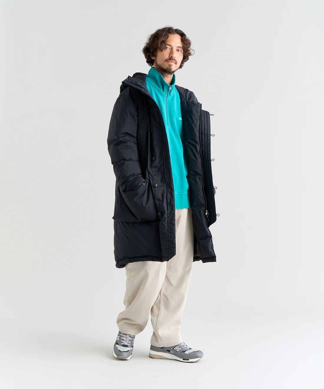 NANGA AURORA TEX DOWN FIELD HALF COAT