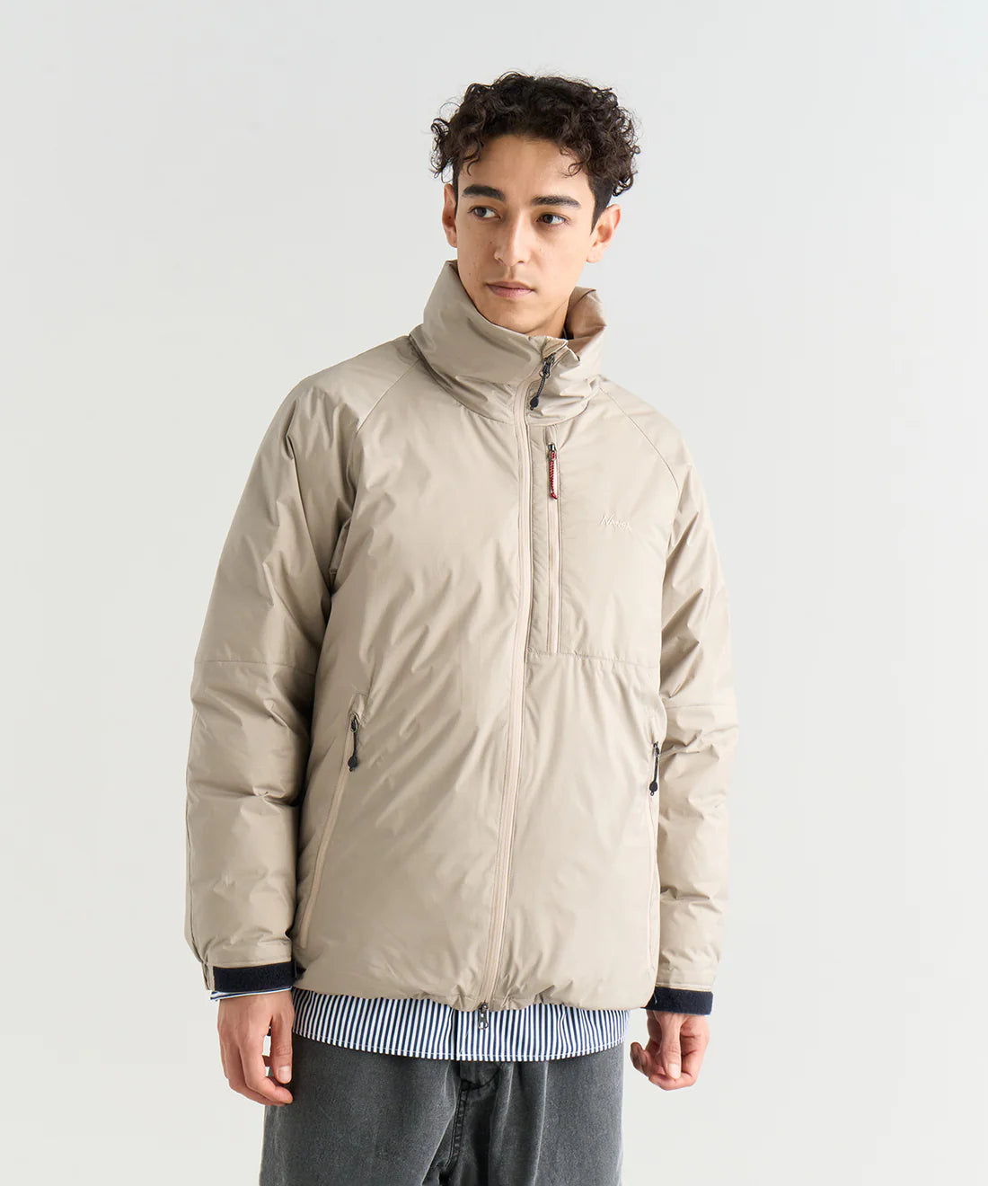 NANGA AURORA TEX STAND COLLAR DOWN JACKET