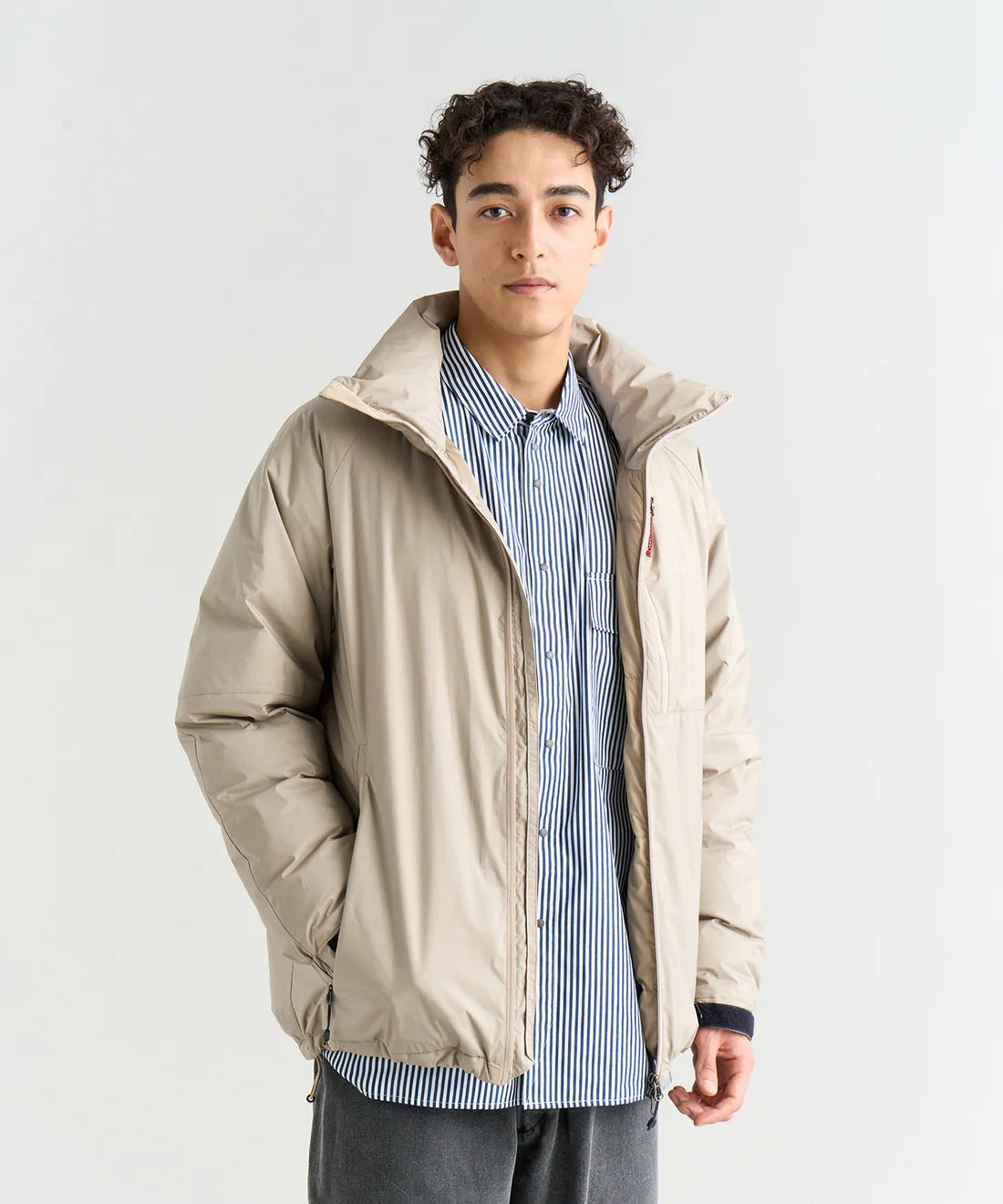NANGA AURORA TEX STAND COLLAR DOWN JACKET