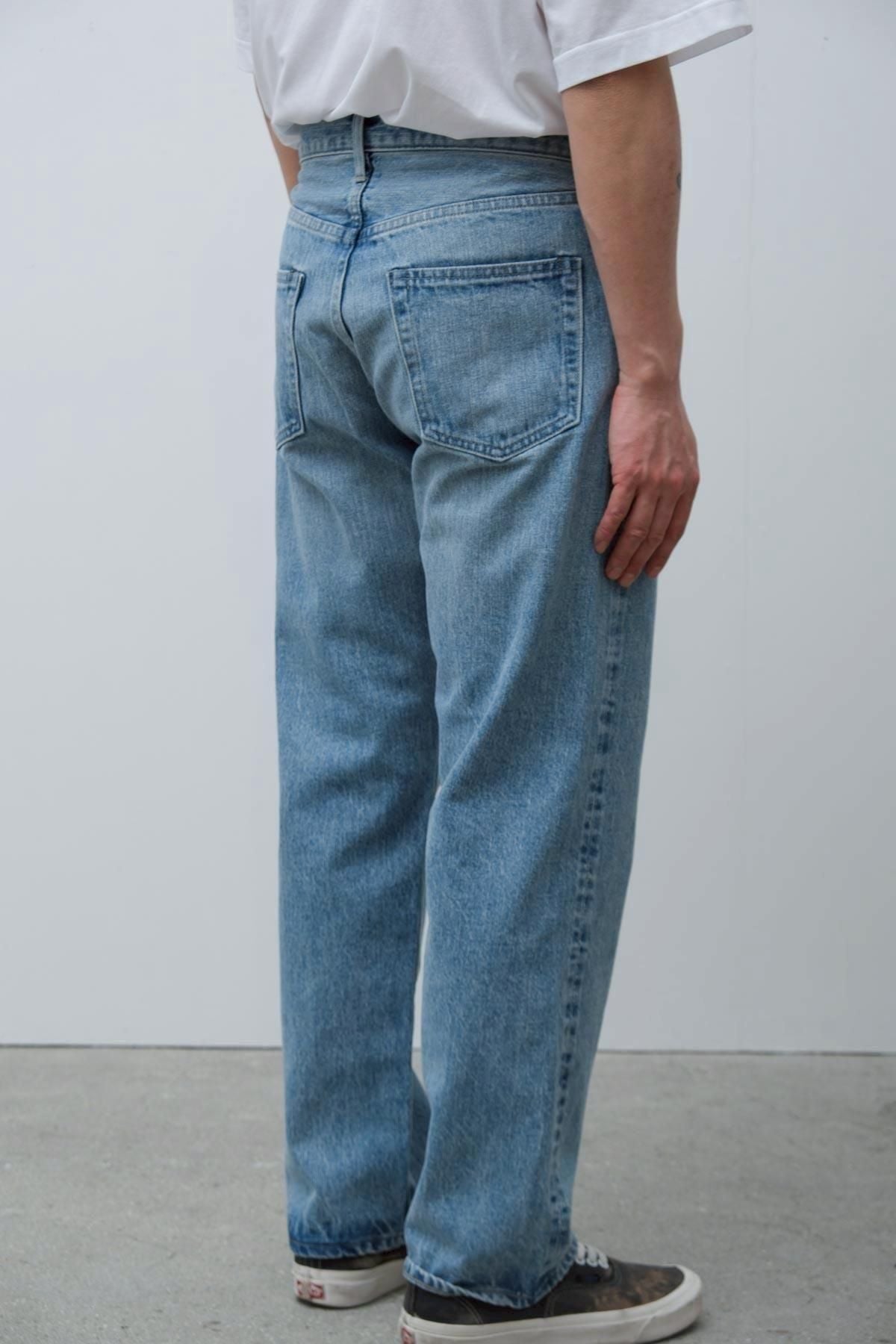 A.PRESSE Washed Denim Pants