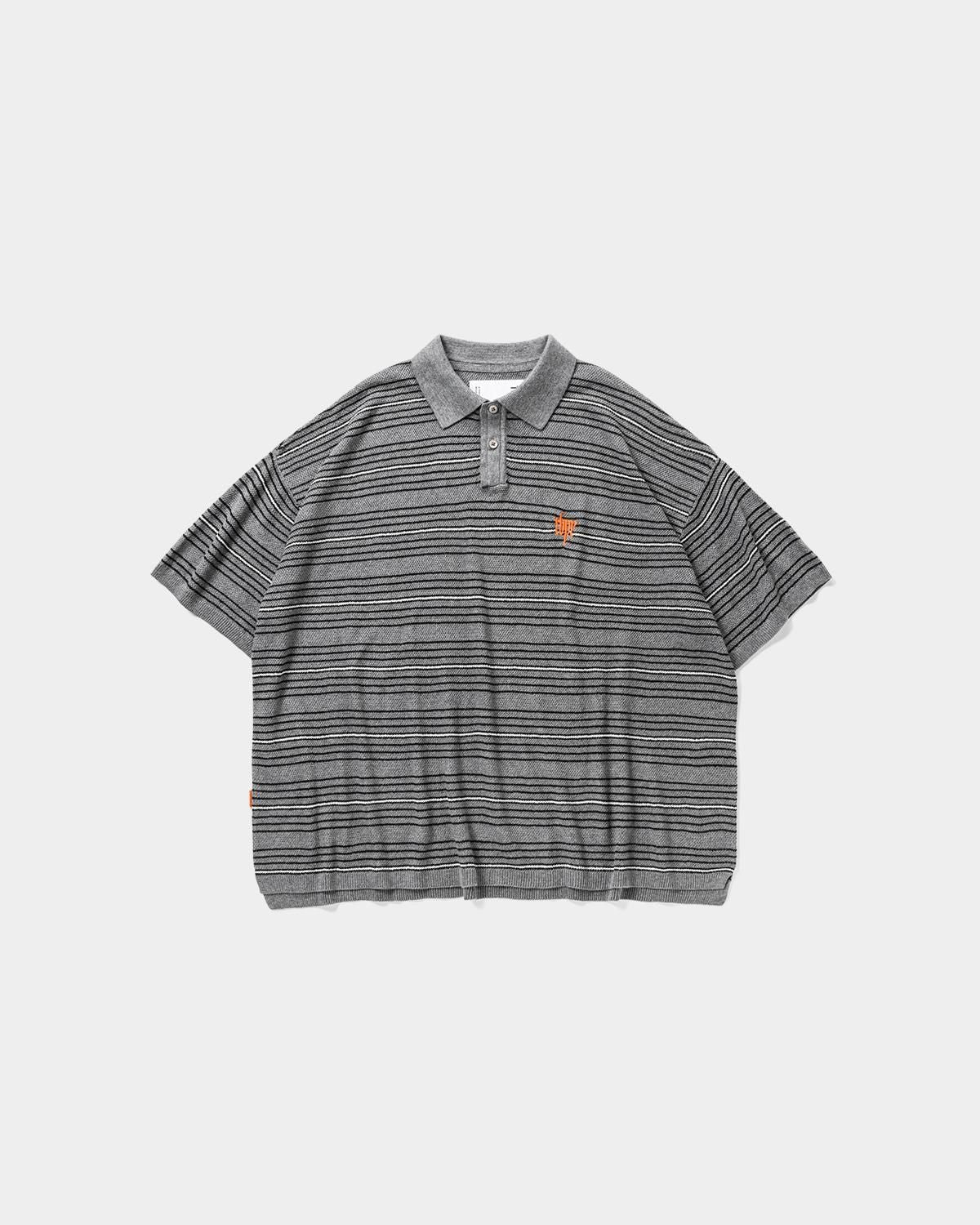 TIGHTBOOTH BOARDER KNIT POLO SHIRT