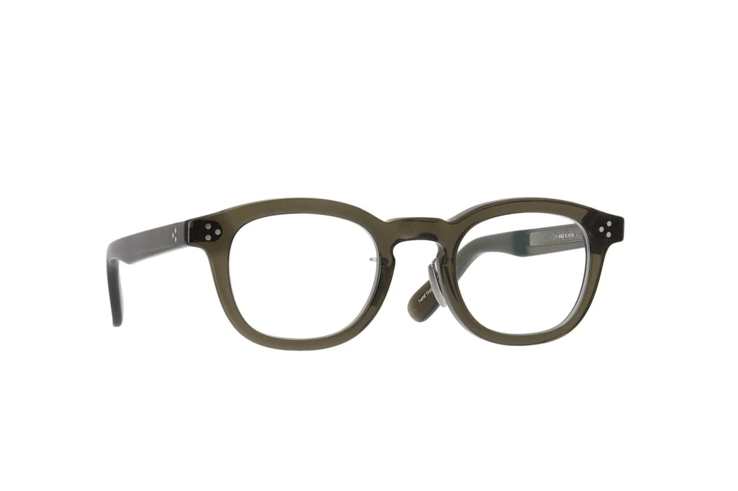 YELLOWS PLUS EYEGLASS FRAME LANCE Harrods Green