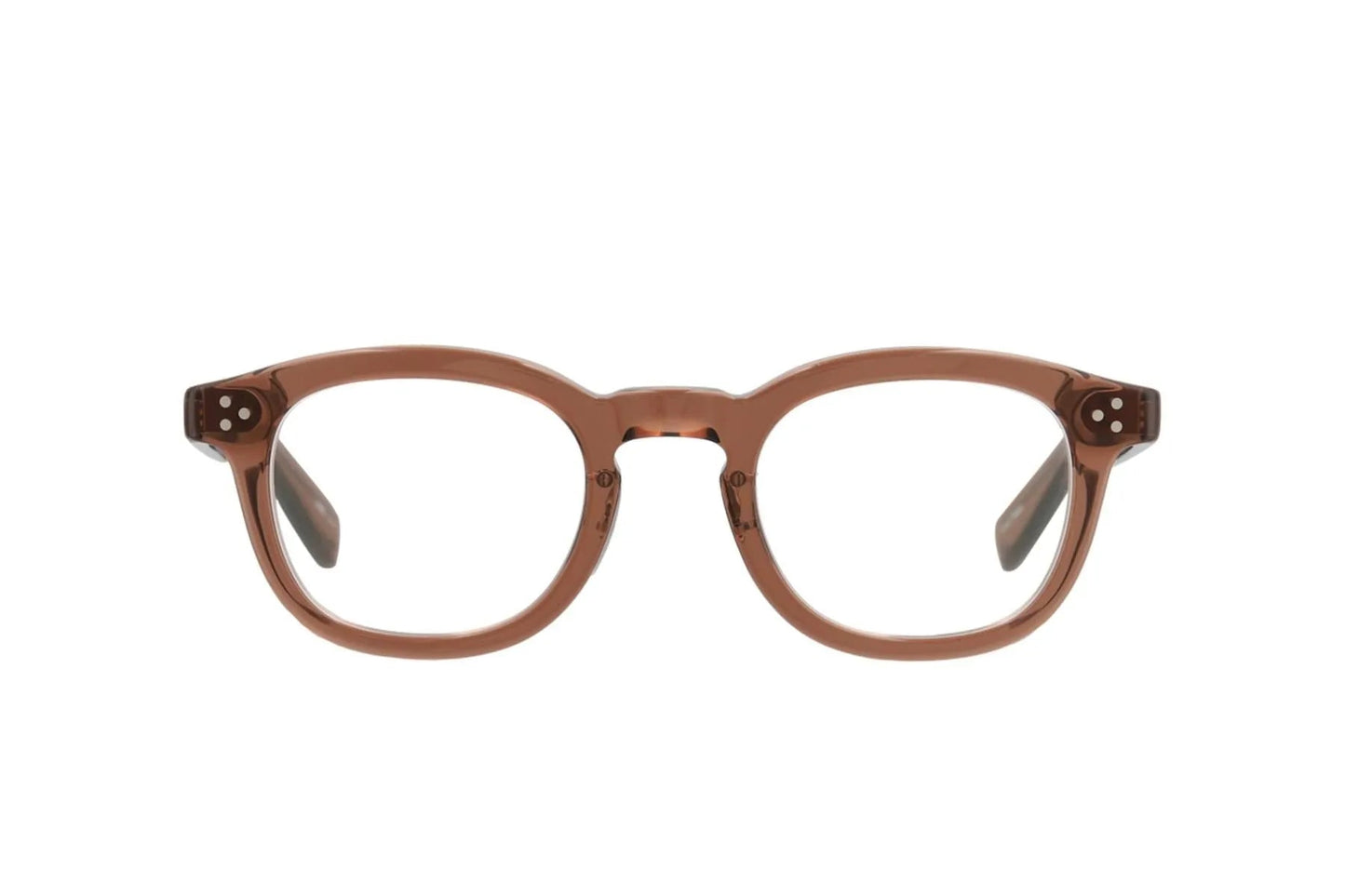 YELLOWS PLUS EYEGLASS FRAME LANCE Russet Brown