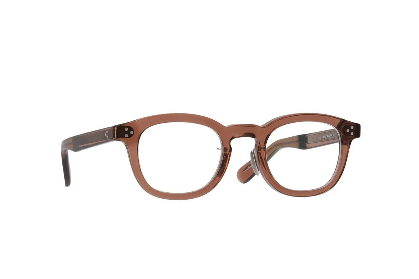 YELLOWS PLUS EYEGLASS FRAME LANCE Russet Brown
