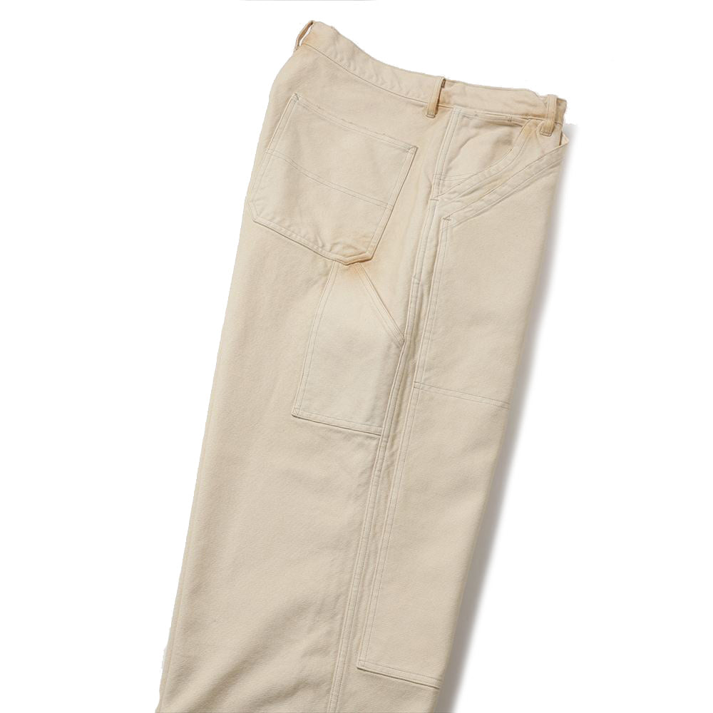 A.PRESSE Vintage Silk Hemp Double Knee Pants