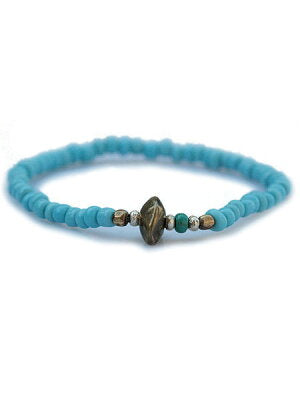 SunKu 39 Antique Beads Bracelet Mat Sax LTD-017