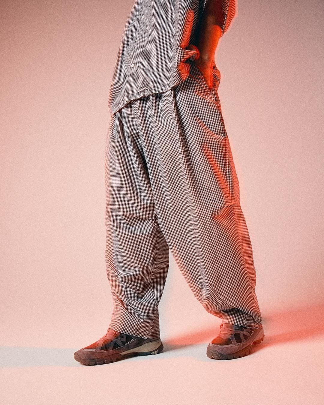 TIGHTBOOTH SEERSUCKER BALLOON PANTS