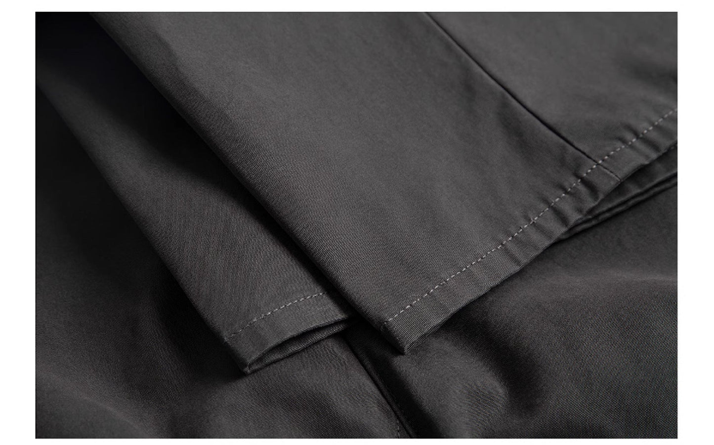 Burcs Three Ply Wide Tuck Chino Pants