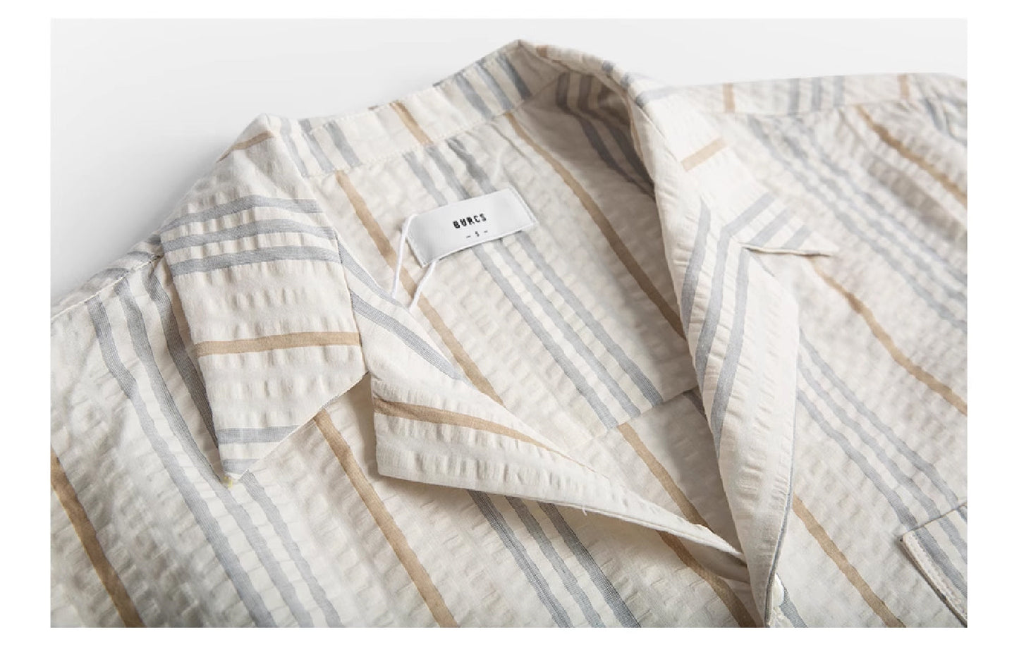 Burcs Seersucker Loose Shirt