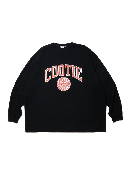 COOTIE PRODUCTIONS PRINT OVERSIZED L/S TEE (COLLEGE)