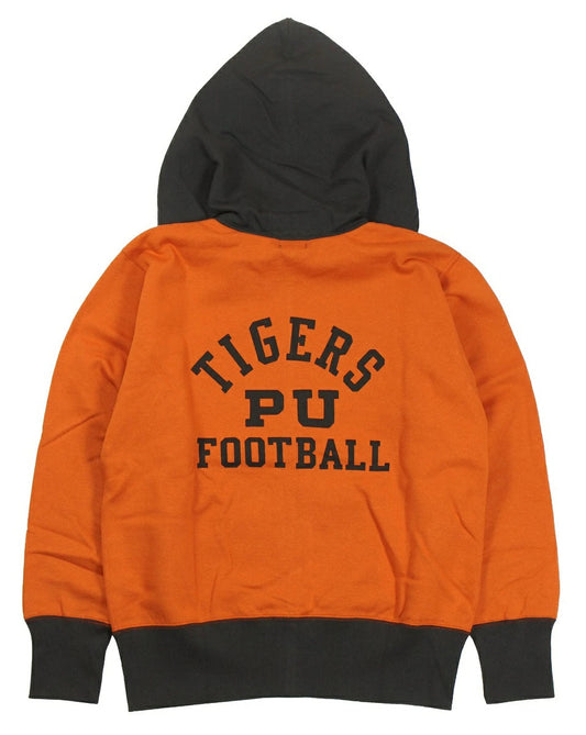 FREEWHEELERS FRONT ZIPPER SWEAT PARKA "TIGERS"