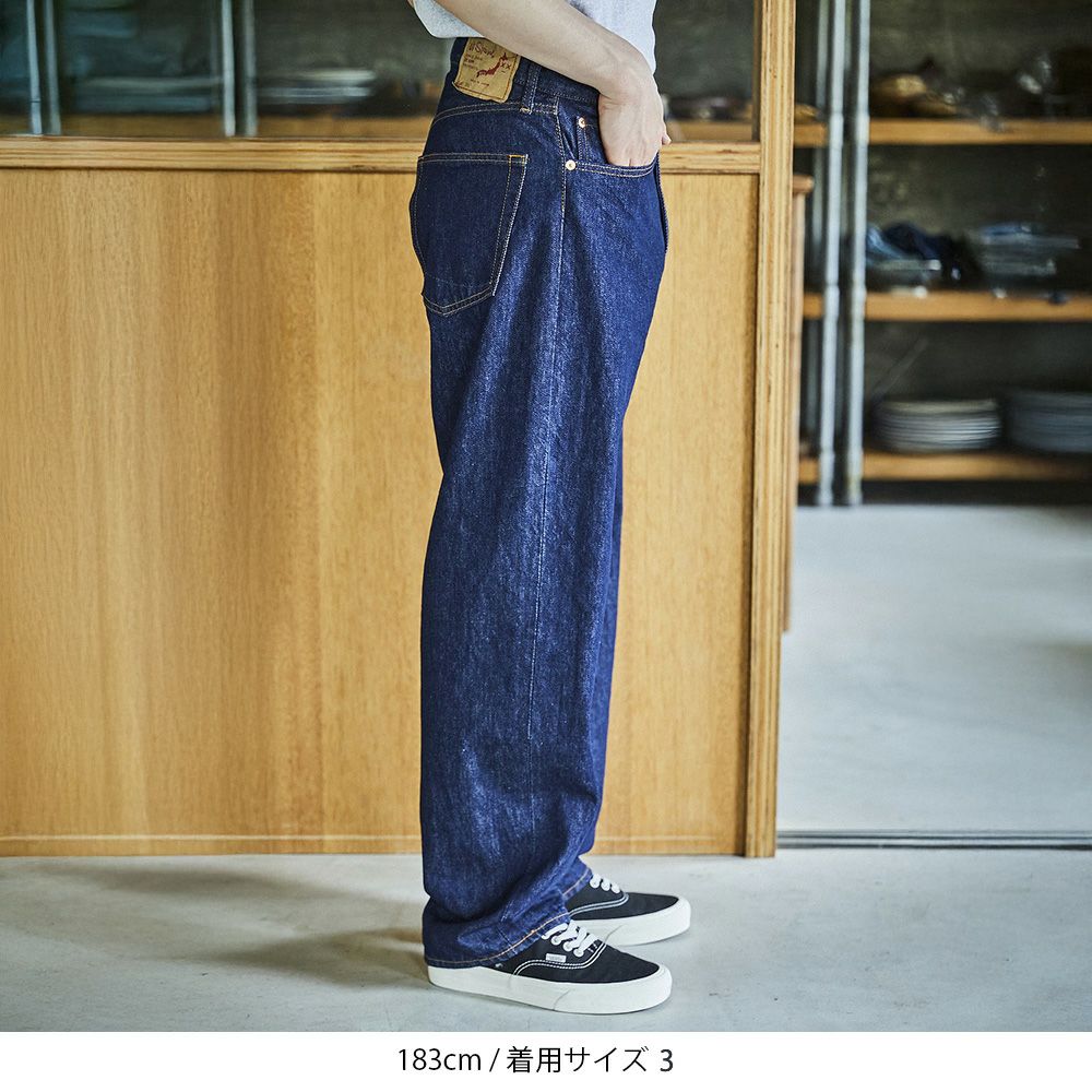 orSlow 101 DAD'S FIT DENIM PANTS