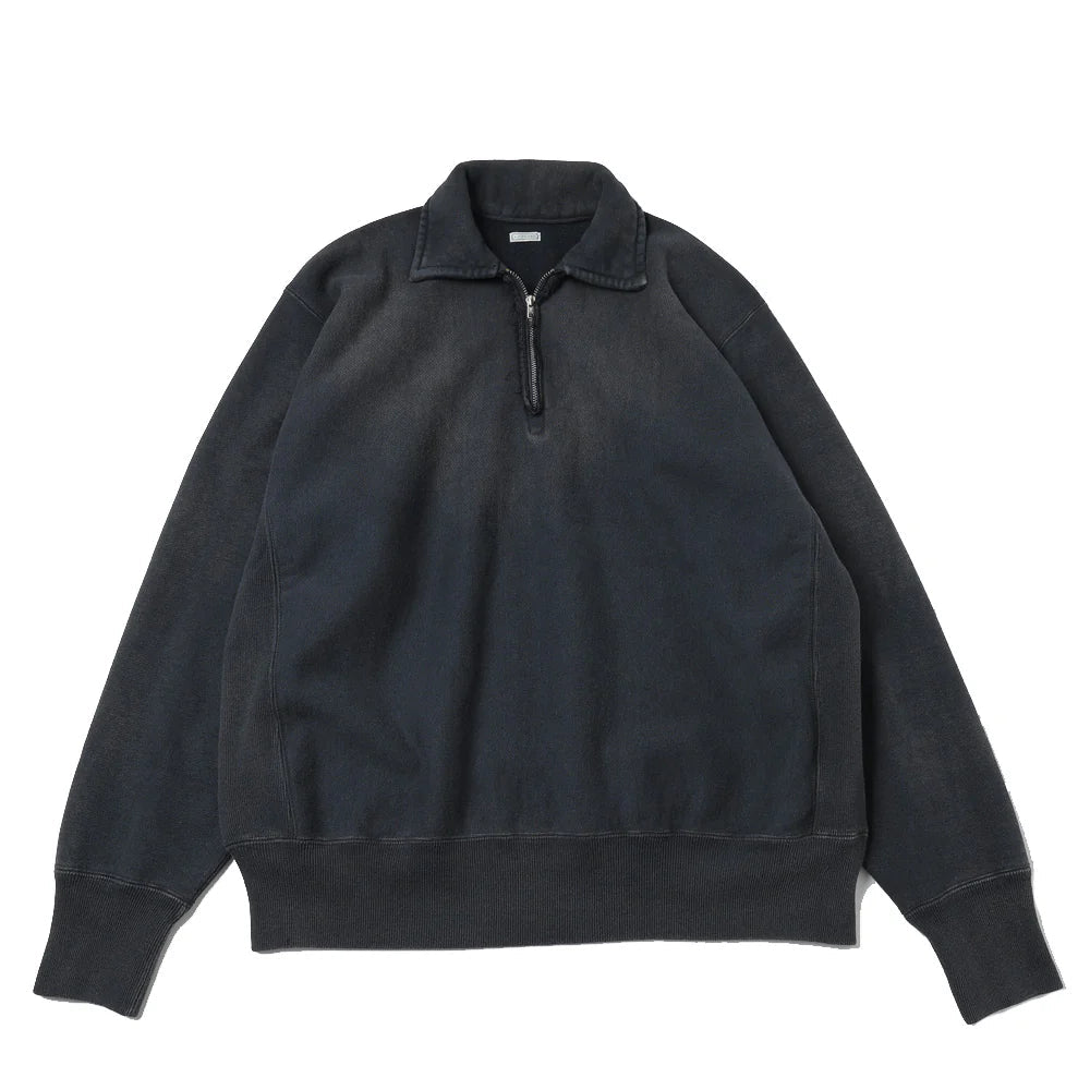 A.PRESSE Vintage Half Zip Sweatshirt