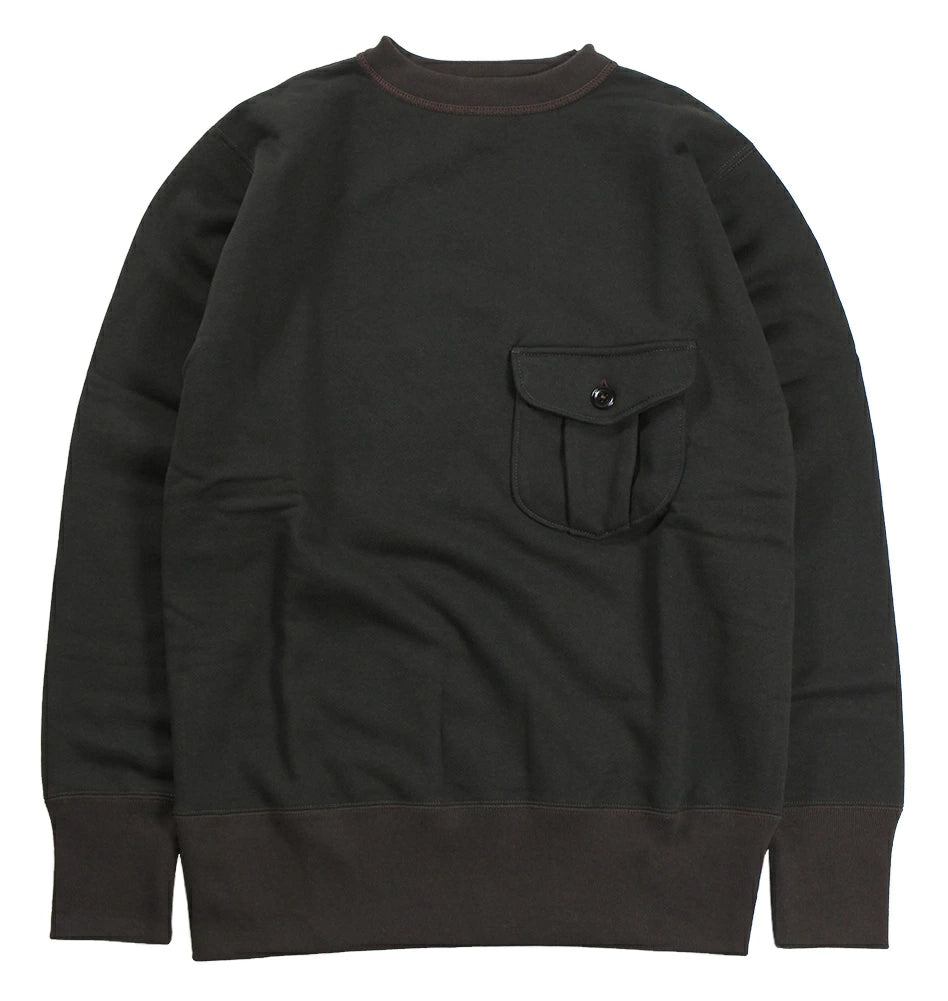 FREEWHEELERS "POCKET SWEAT SHIRT" SET-IN SLEEVE