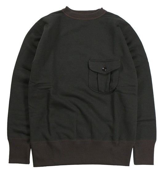 FREEWHEELERS "POCKET SWEAT SHIRT" SET-IN SLEEVE