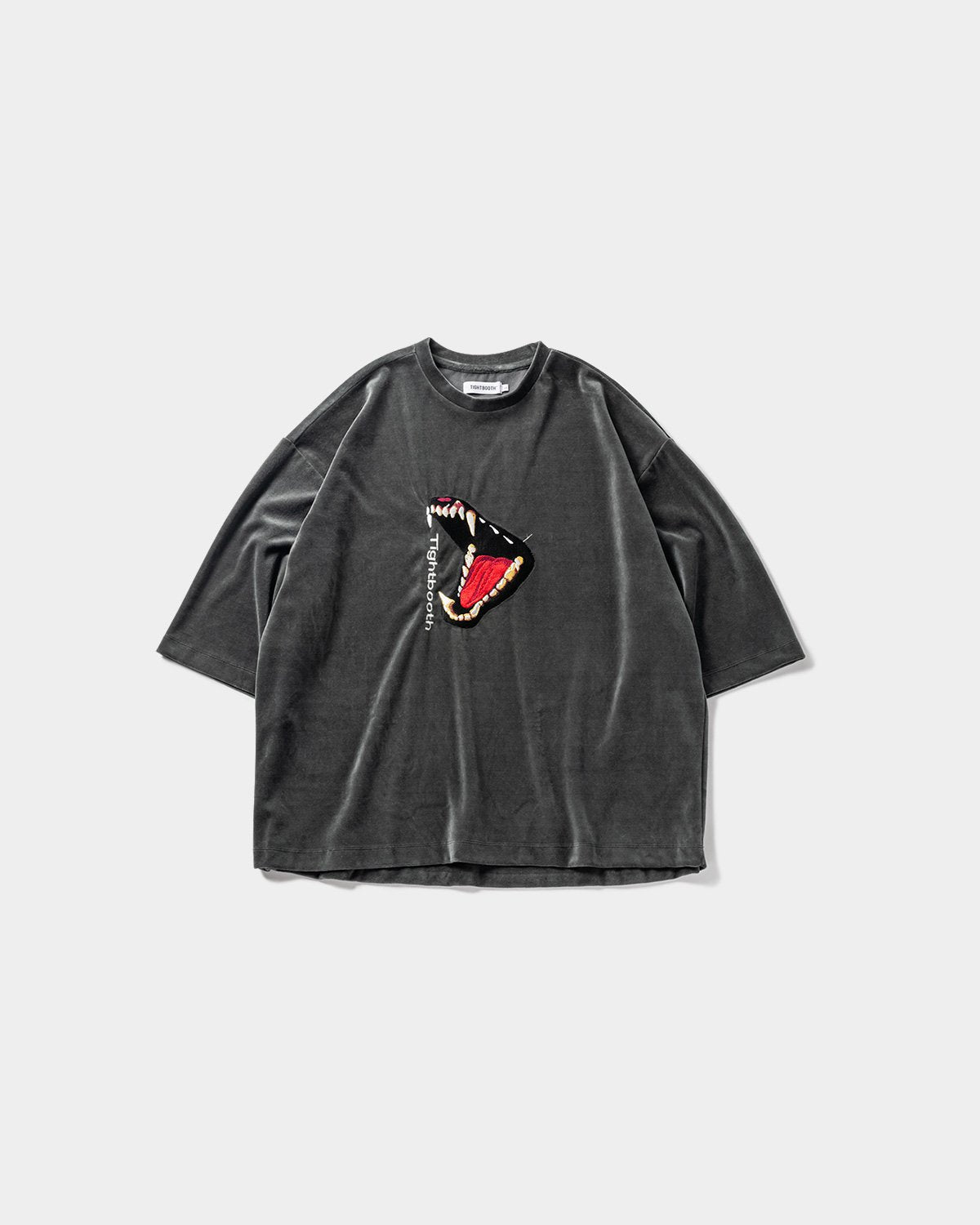 TIGHTBOOTH BITE VELOUR 3/4 SLEEVE TEE