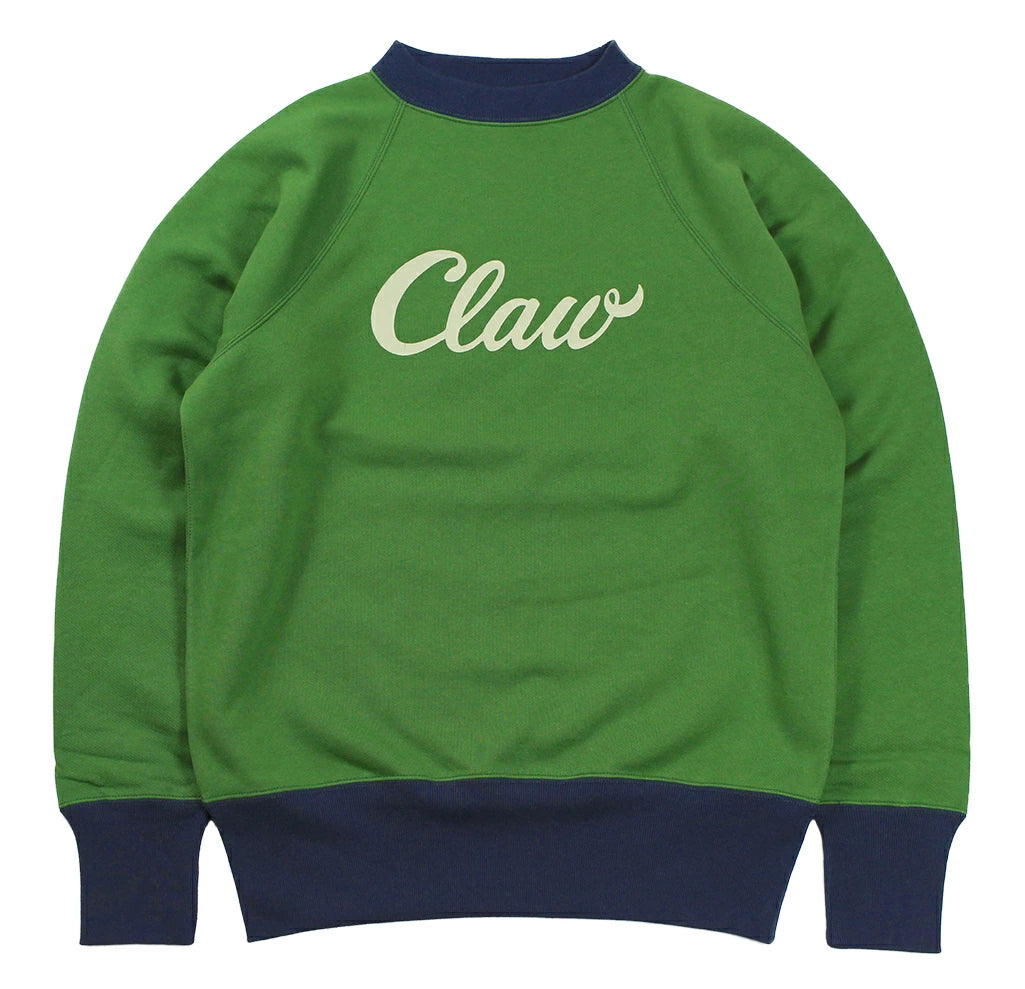 FREEWHEELERS & CO. "THE LURE WITH THE CLAW" RAGLAN SLEEVE SWEAT SHIRT